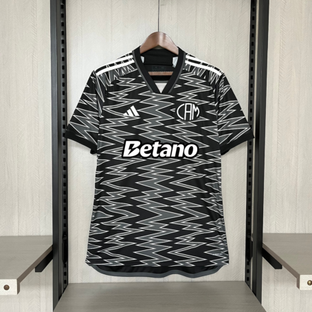 Camisa Atlético Mineiro III - Patrocínio - Preta - 24/25
