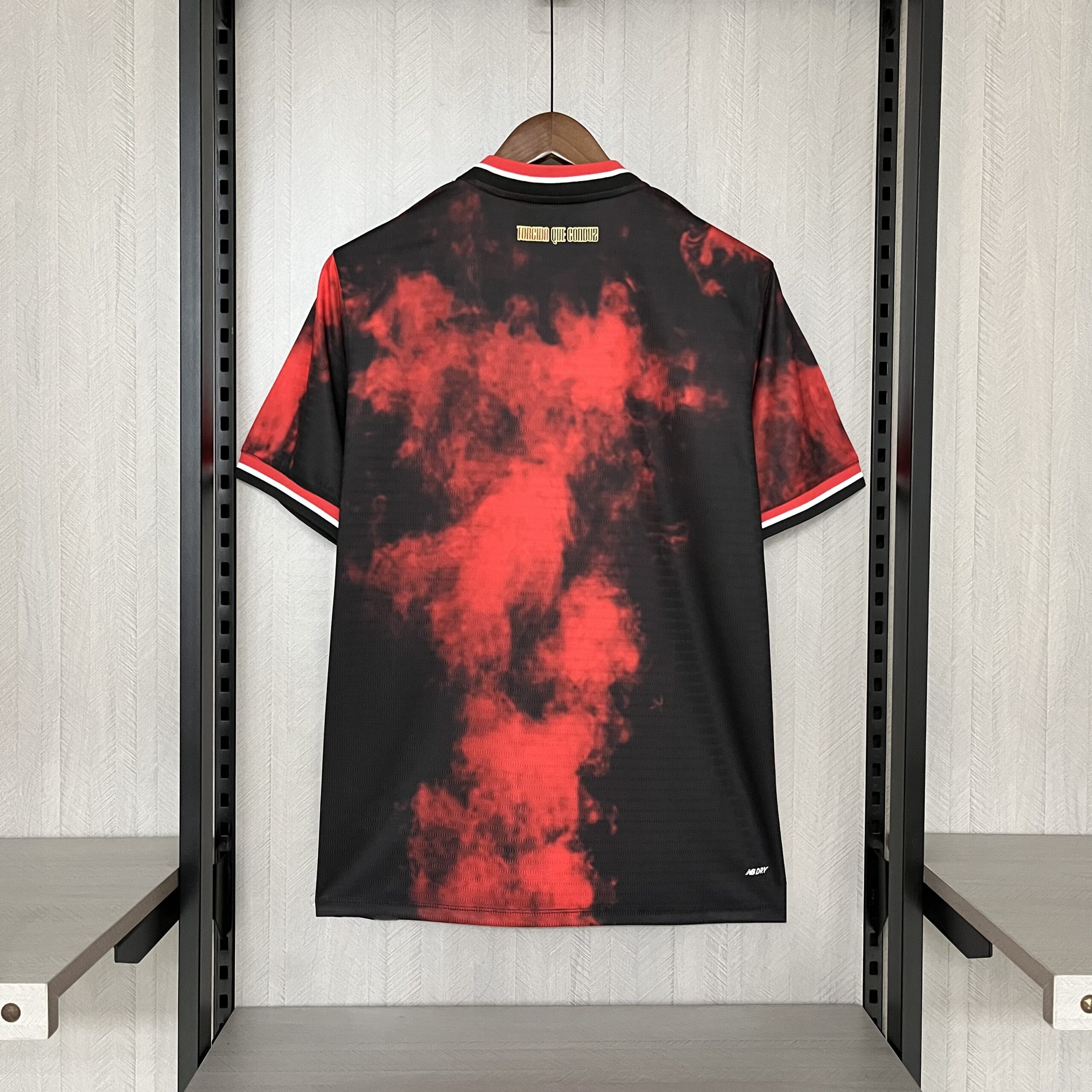 Camisa São Paulo III – Preta/Vermelha – 24/25