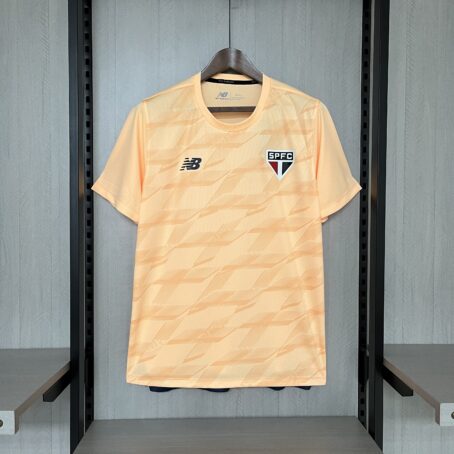 Camisa São Paulo Treino - Bege - 24/25