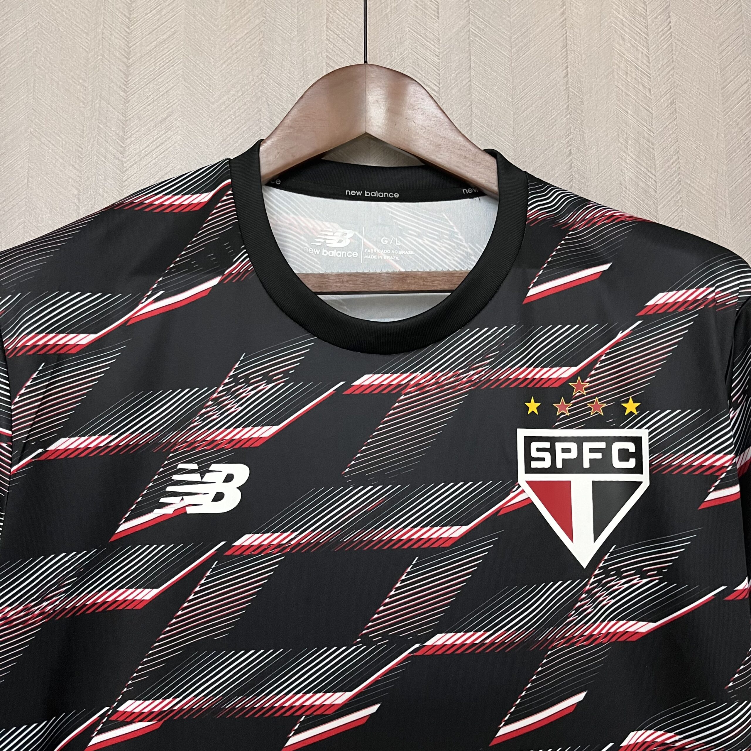 Camisa São Paulo Treino – Preta – 24/25