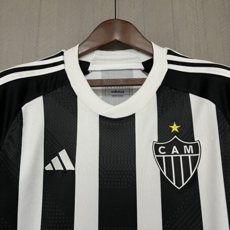 Camisa Atlético Mineiro - Preta/Branca - 24/25 - Imagem 2