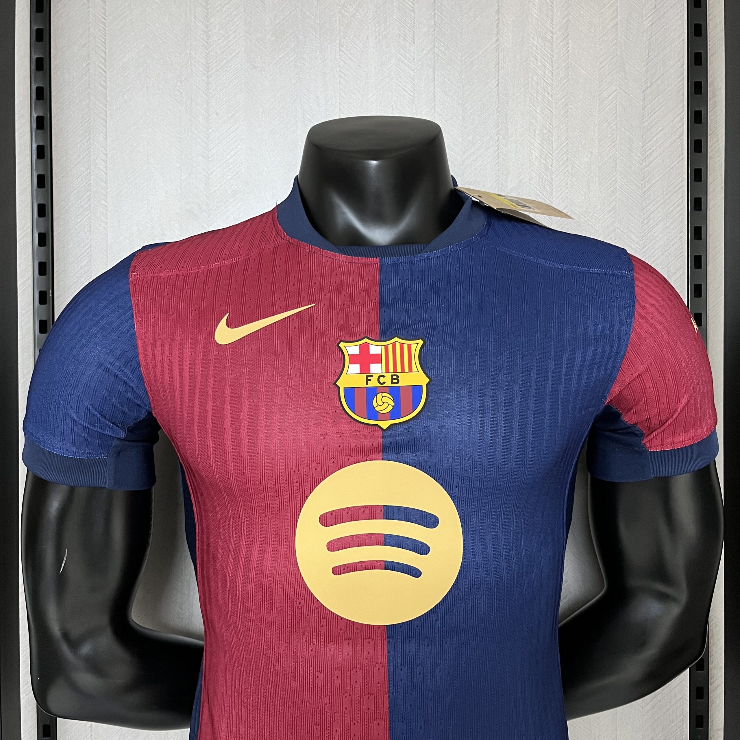 Camisa Barcelona – Modelo Jogador – Vermelha/Azul 24/25