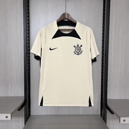 Camisa Corinthians Treino II - Bege - 24/25
