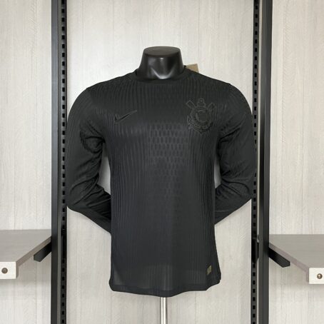 Camisa Longa Corinthians - Preta - 24/25