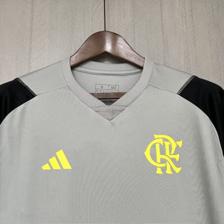 Camisa Flamengo Treino - Cinza - 24/25 - Imagem 2