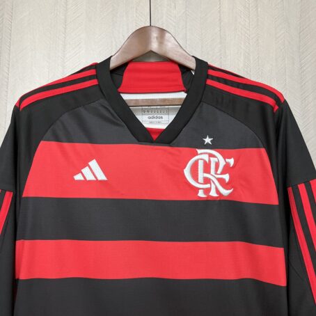 Camisa Flamengo Longa - Rubro Negra - 24/25 - Imagem 2