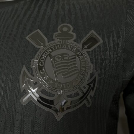 Camisa Corinthians - Modelo Jogador - Preta - 24/25 - Imagem 4