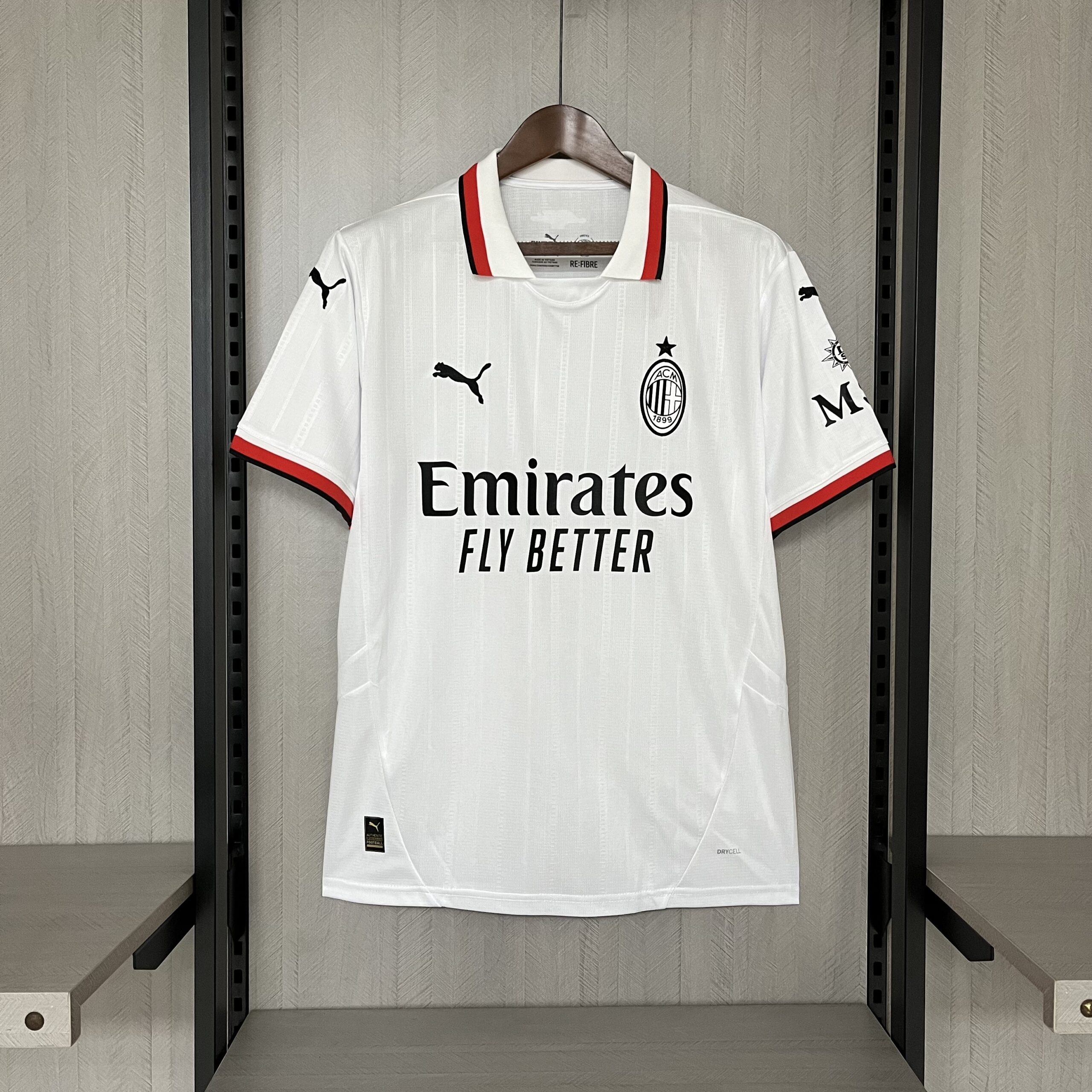 Camisa AC Milan – Branca 24/25