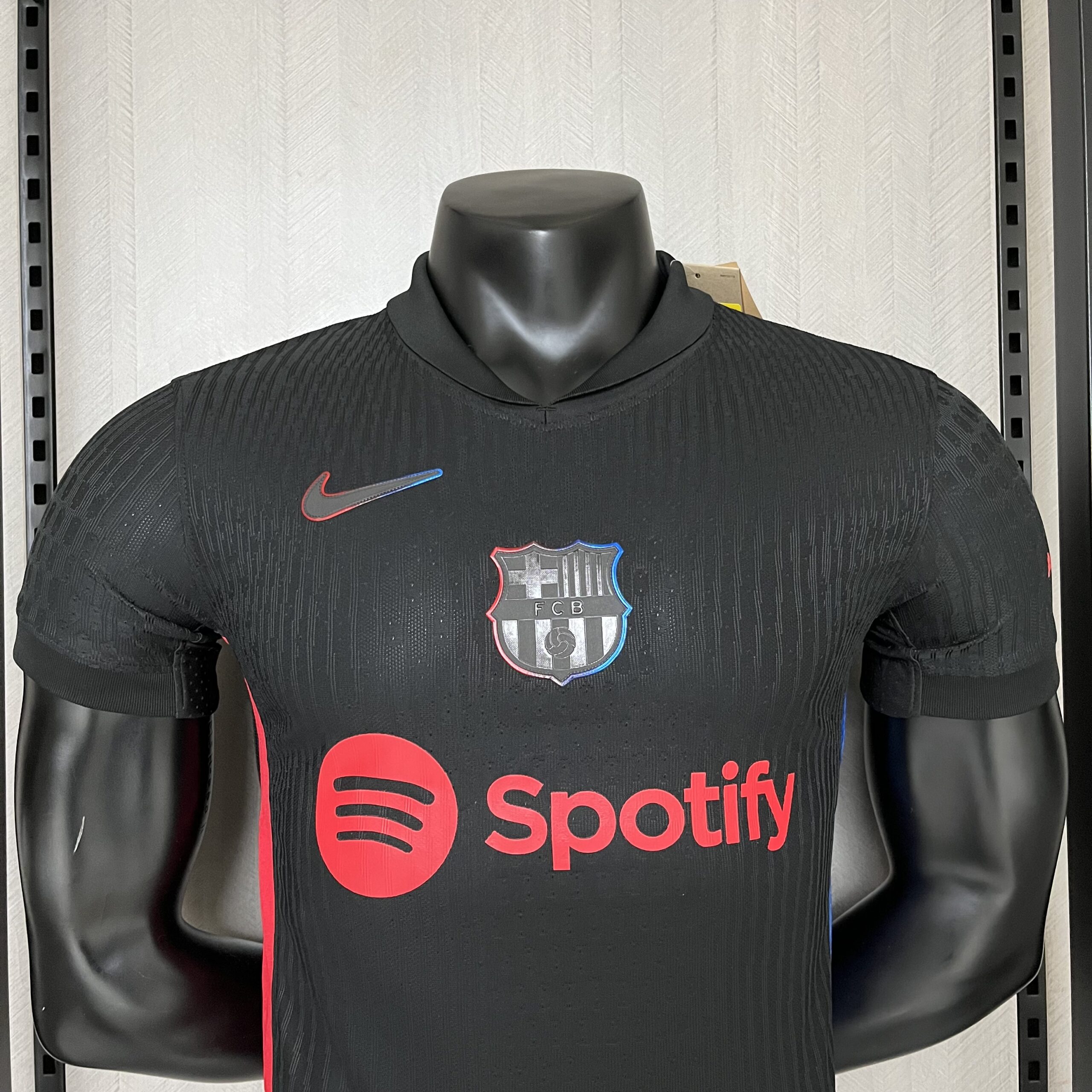 Camisa Barcelona – Modelo Jogador – Preta – 24/25