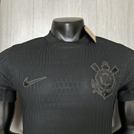Camisa Corinthians - Modelo Jogador - Preta - 24/25 - Imagem 2
