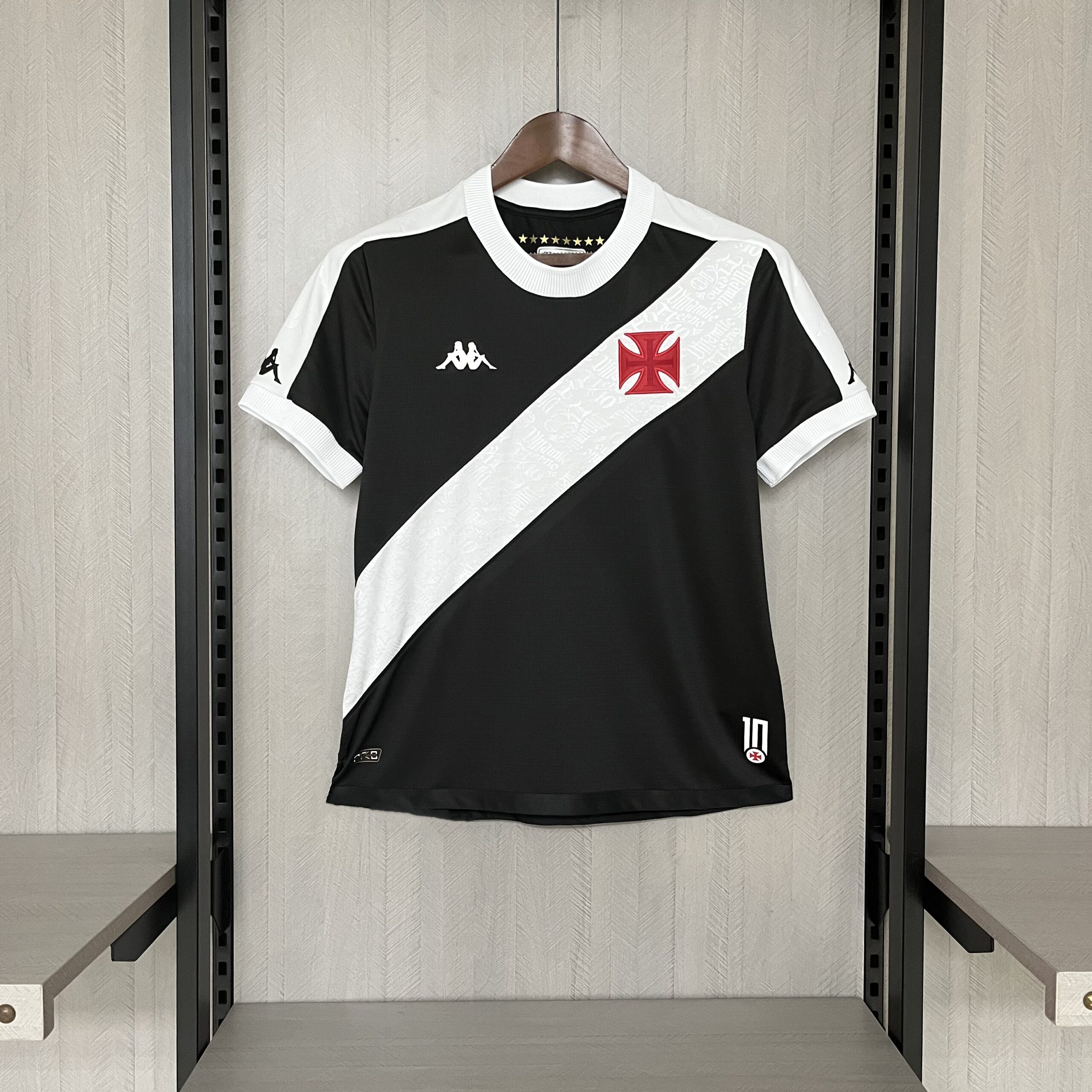 Camisa Vasco – Feminina –  Preta – 24/25