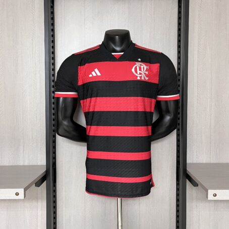 Camisa Flamengo - Modelo Jogador - Rubro Negra - 24/25