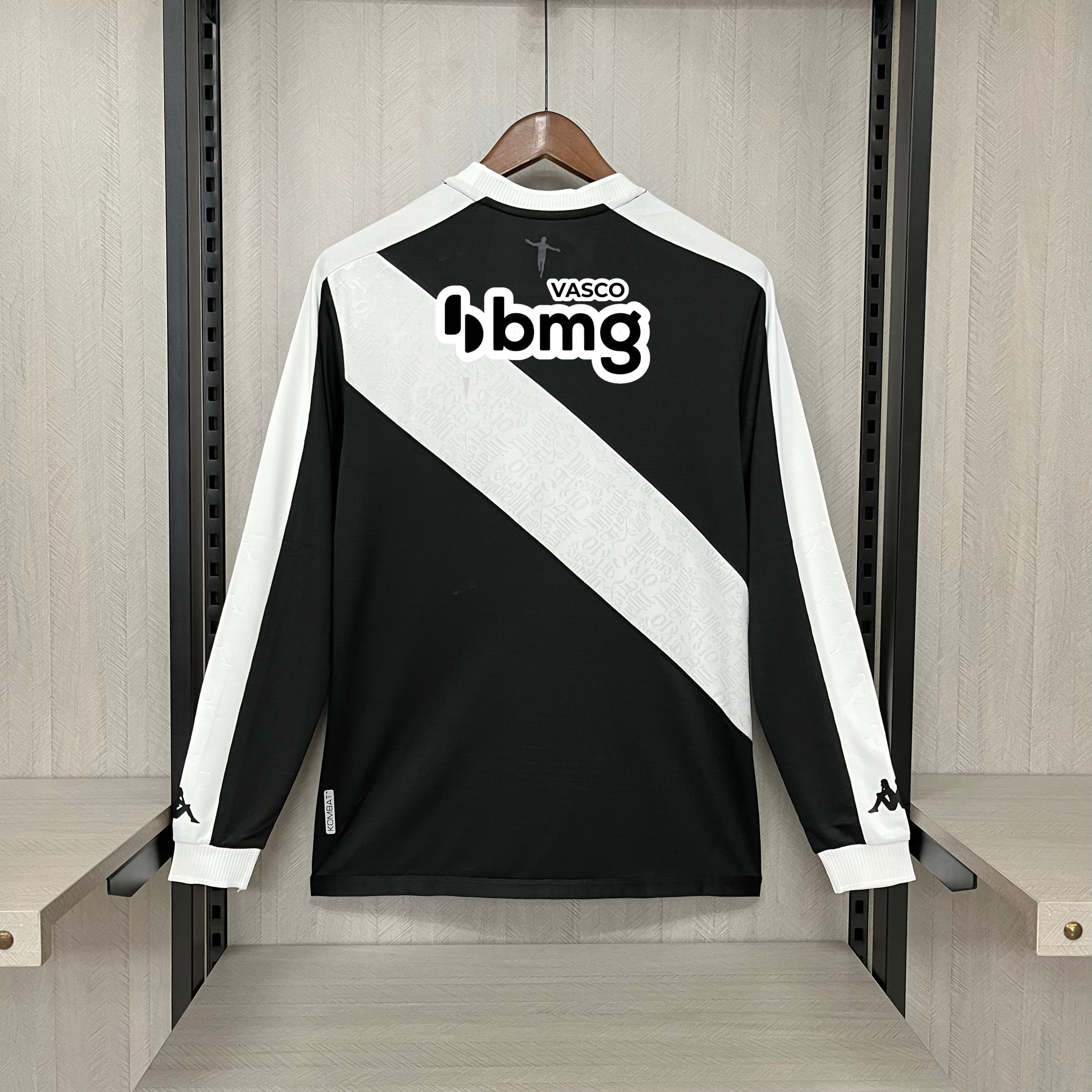 Camisa Longa Vasco – Patrocínio – Preta – 24/25