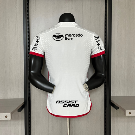 Camisa Flamengo - Modelo Jogador - Patrocínio - Branca - 24/25 - Imagem 2