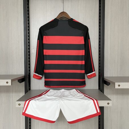 Camisa Flamengo Longa - Infantil - Rubro Negra - 24/25 - Imagem 8