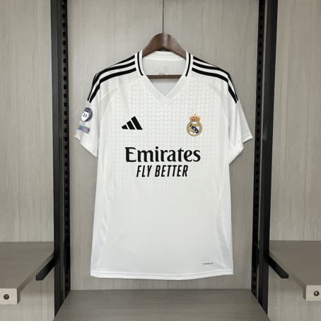 Camisa Real Madrid - 15 Champions - Branca - 24/25