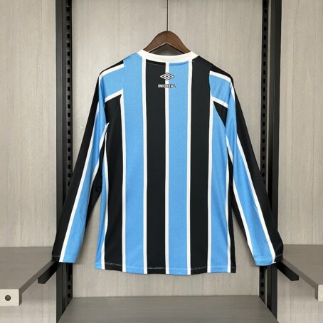 Camisa Grêmio Longa - Azul/Preta - 24/25 - Imagem 8