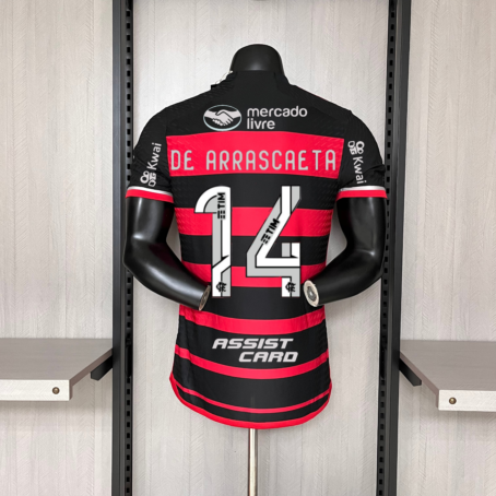 Camisa Flamengo - Modelo Jogador - Patrocínio - Rubro Negra - 24/25 - Imagem 5