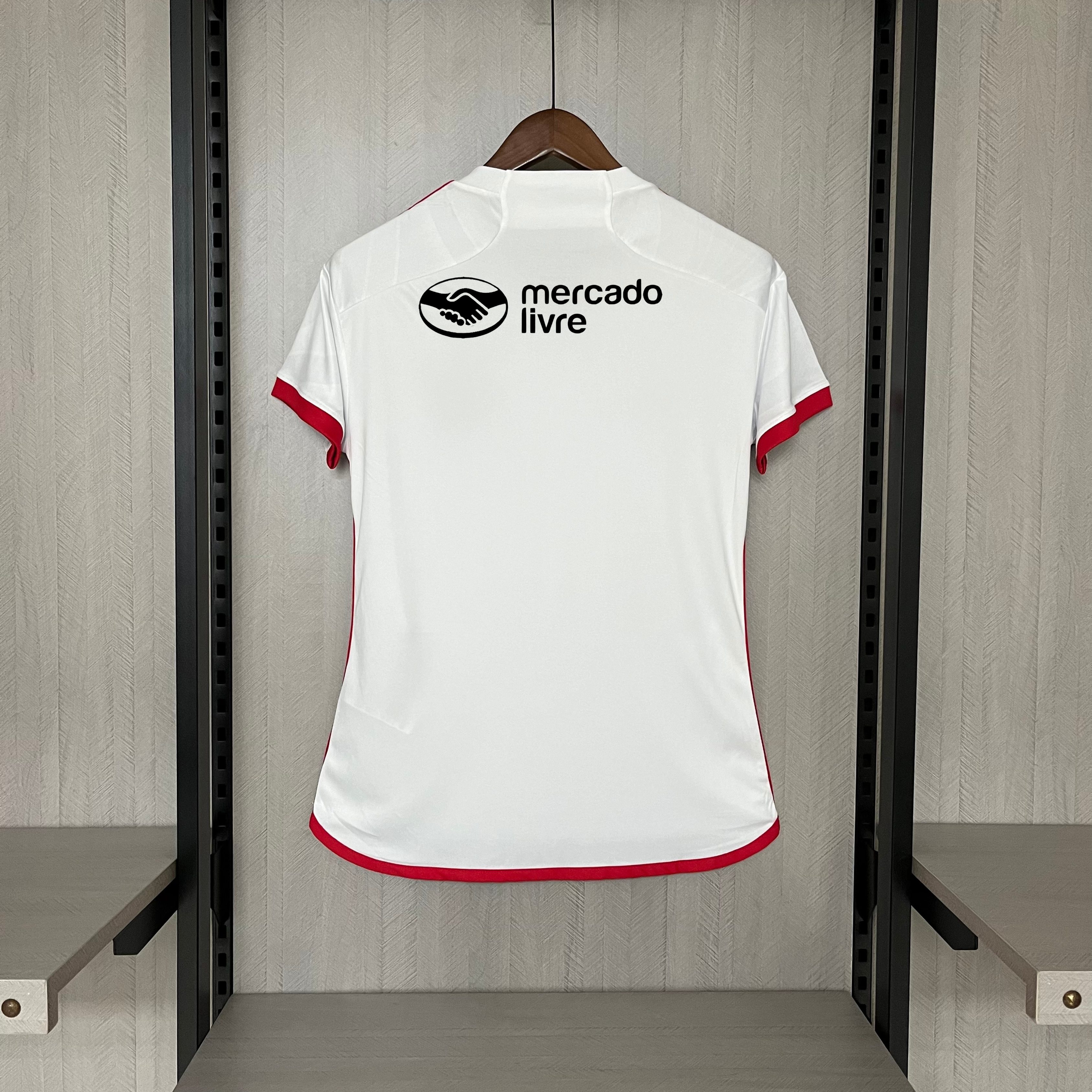 Camisa Flamengo – Feminina – Patrocínio – Branca – 24/25