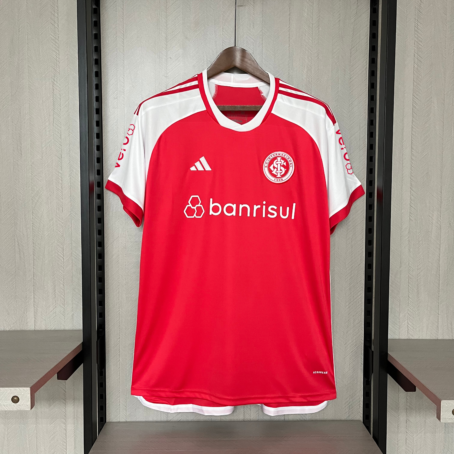 Camisa Internacional - Patrocínio - Vermelha - 24/25