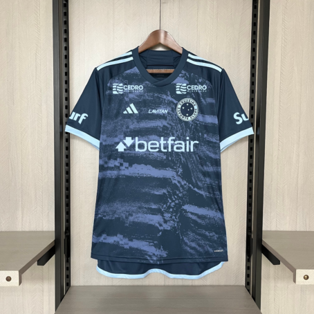 Camisa Cruzeiro III - Patrocínio - Azul - 24/25