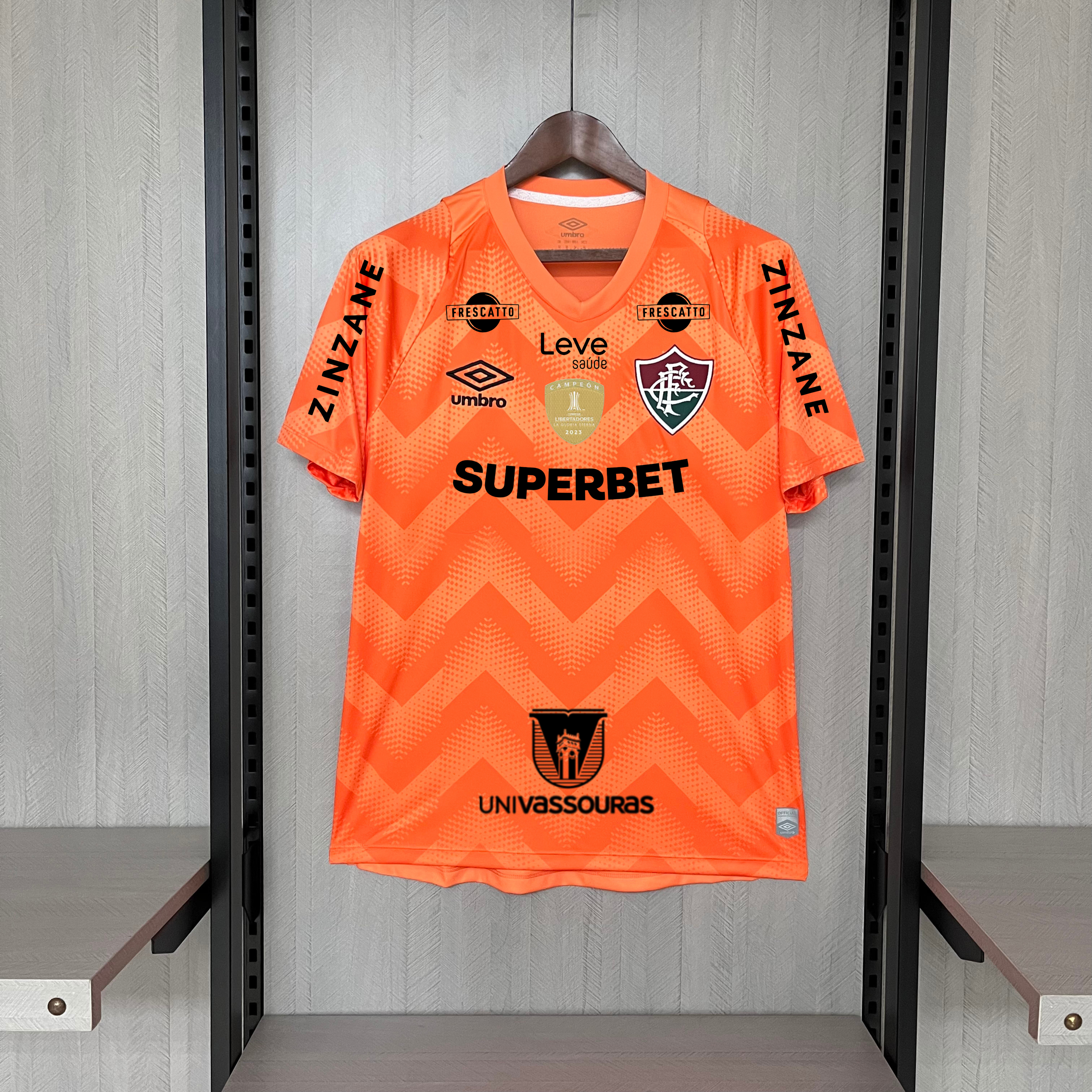 Camisa Fluminense Goleiro – Patrocínio – Laranja – 24/25