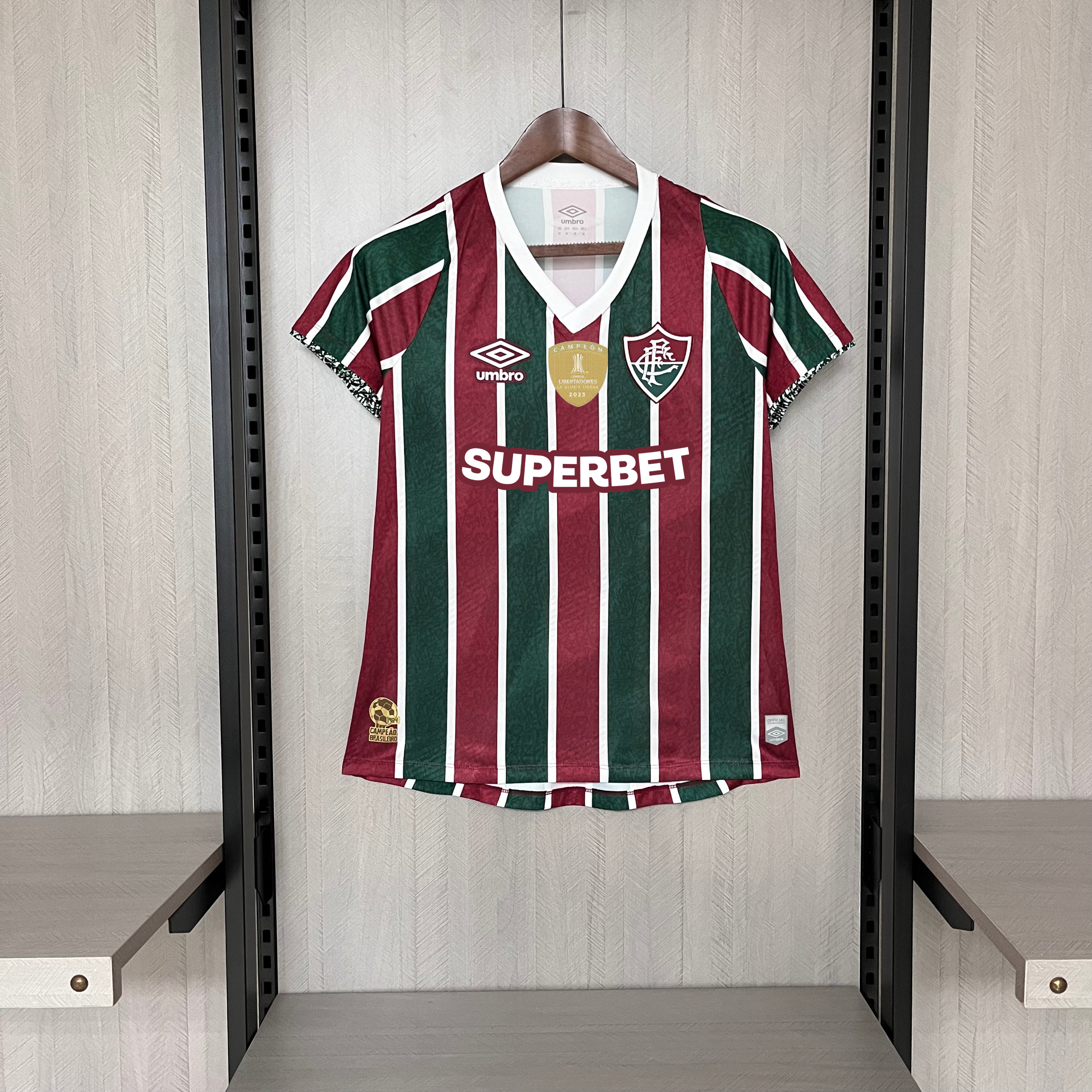 Camisa Fluminense – Feminina – Patrocínio – Tricolor – 24/25