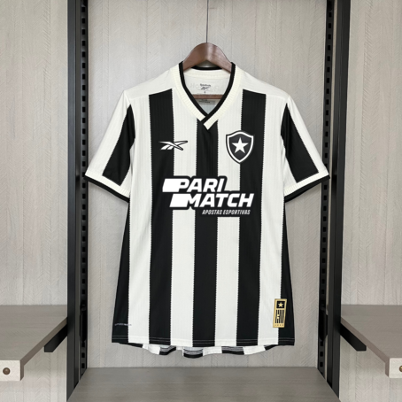 Camisa Botafogo – Patrocínio - Preta/Branca – 24/25 - Imagem 2