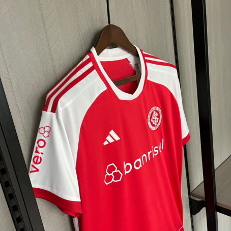 Camisa Internacional - Patrocínio - Vermelha - 24/25 - Imagem 3
