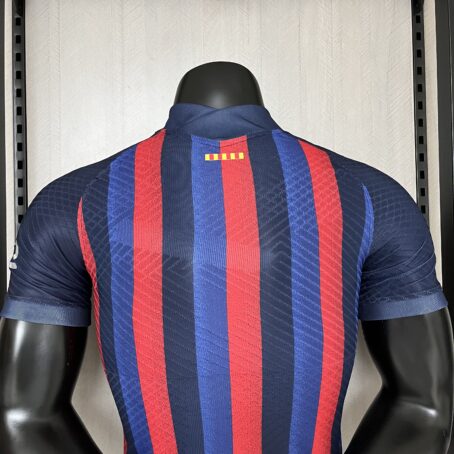 Camisa Barcelona Edição Especial - Modelo Jogador - Azul/Grená - 24/25 - Imagem 8