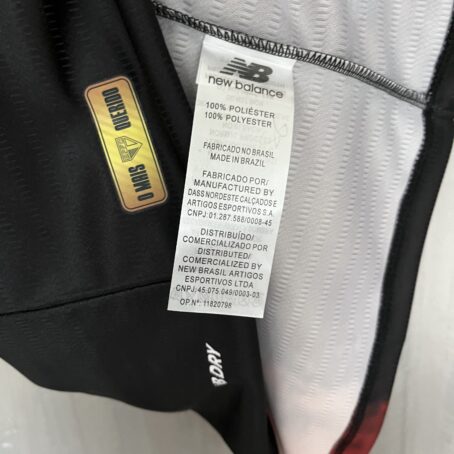 Camisa São Paulo III - Preta/Vermelha - 24/25 - Imagem 9