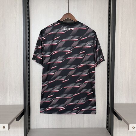 Camisa São Paulo - Preta Pré Jogo - 24/25 - Imagem 9