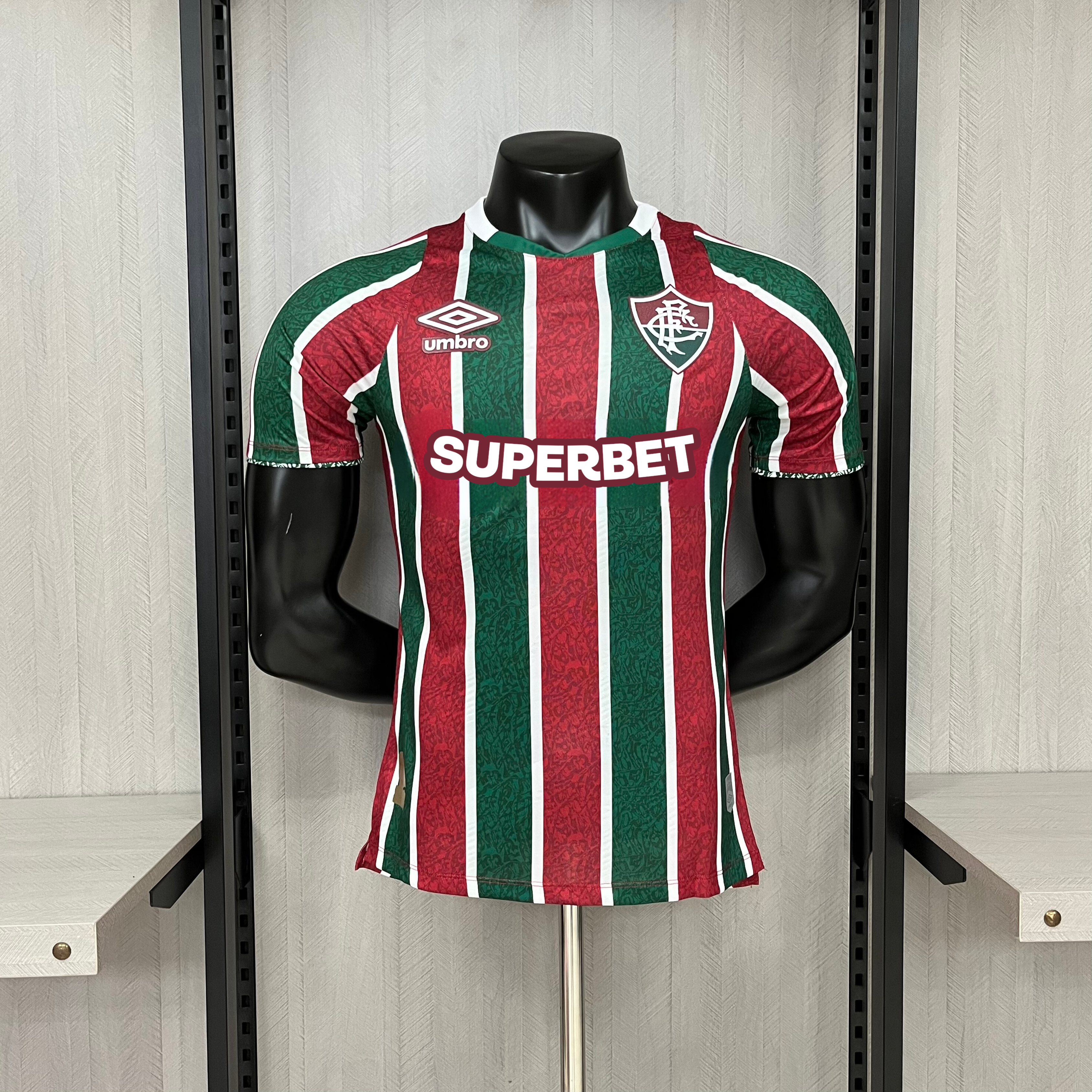 Camisa Fluminense – Modelo Jogador – Patrocínio – Tricolor – 24/25