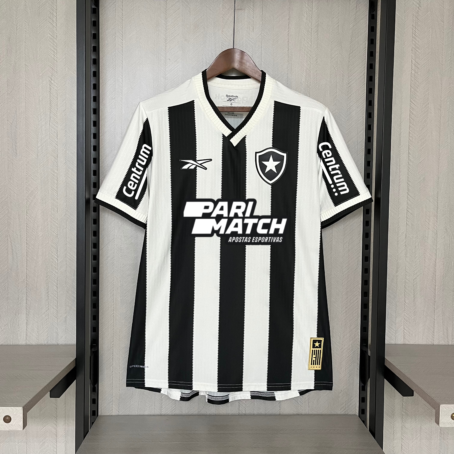Camisa Botafogo – Patrocínio - Preta/Branca – 24/25