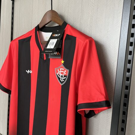 Camisa Vitória - Vermelha/Preta - 24/25 - Imagem 12
