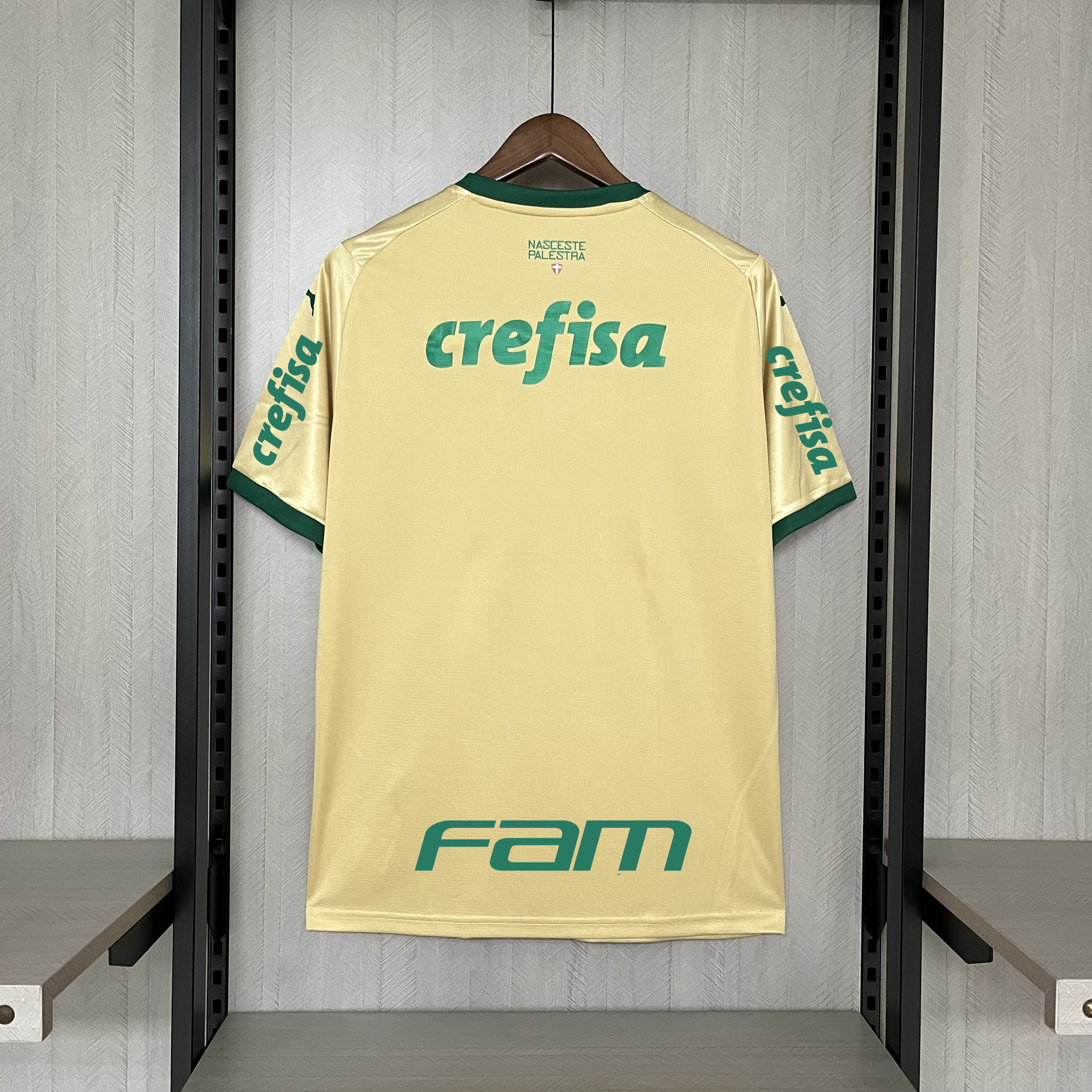 Camisa Palmeiras III – Patrocínio – Dourada – 24/25