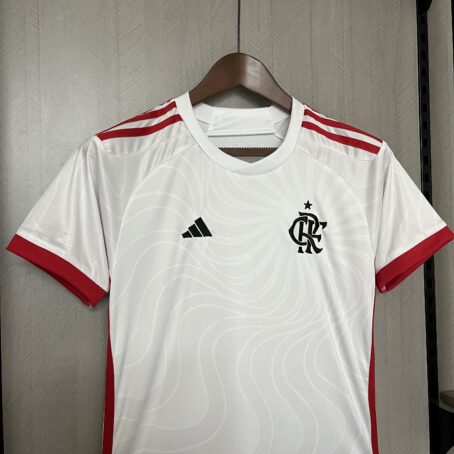 Camisa Flamengo - Infantil - Branca - 24/25 - Imagem 7