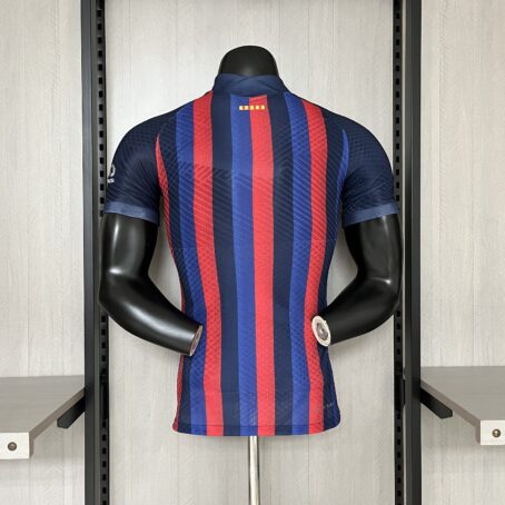 Camisa Barcelona Edição Especial - Modelo Jogador - Azul/Grená - 24/25 - Imagem 7