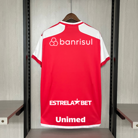 Camisa Internacional - Patrocínio - Vermelha - 24/25 - Imagem 2