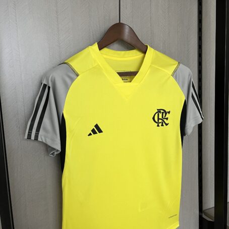Camisa Flamengo Treino - Feminina - Amarela - 24/25 - Imagem 5