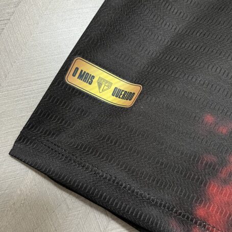 Camisa São Paulo III - Preta/Vermelha - 24/25 - Imagem 7