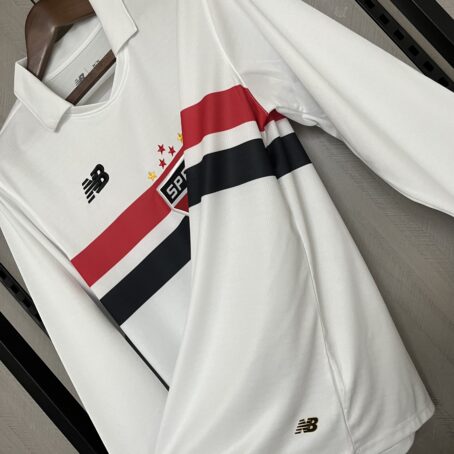 Camisa Longa São Paulo - Branca- 24/25 - Imagem 7