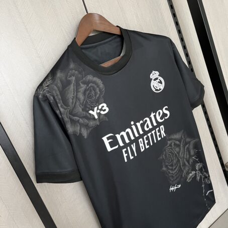 Camisa Real Madrid Y3 - Preta - 24/25 - Imagem 4