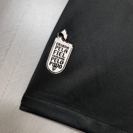 Camisa Corinthians - Preta/Cinza - 24/25 - Imagem 6