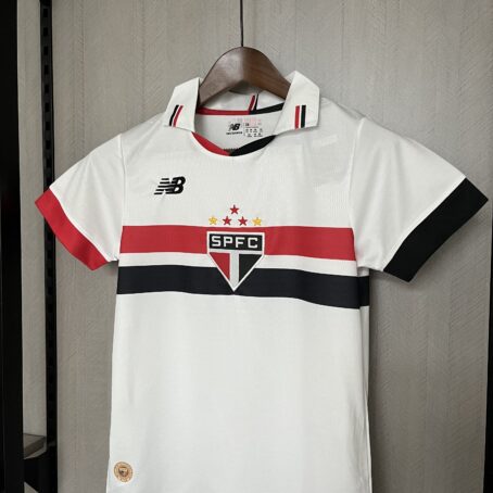 Camisa São Paulo - Infantil - Branca - 24/25 - Imagem 8
