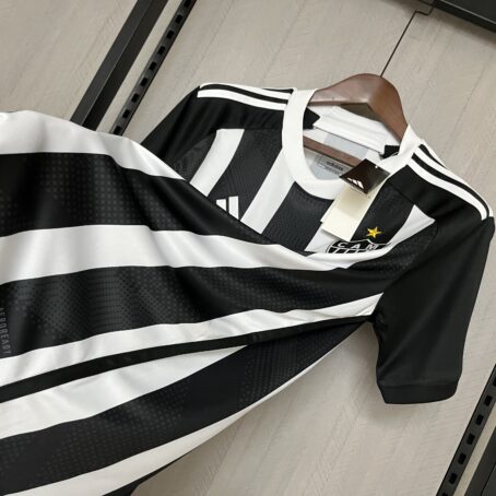 Camisa Atlético Mineiro - Preta/Branca - 24/25 - Imagem 6