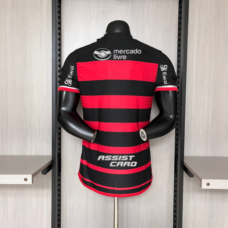 Camisa Flamengo - Modelo Jogador - Patrocínio - Rubro Negra - 24/25 - Imagem 2