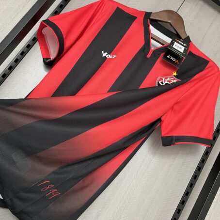 Camisa Vitória - Vermelha/Preta - 24/25 - Imagem 9