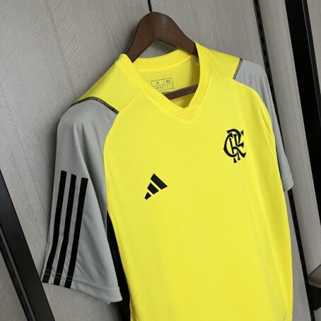 Camisa Flamengo Treino - Amarela - 24/25 - Imagem 5