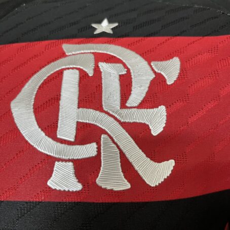 Camisa Flamengo Longa - Modelo Jogador - Rubro Negra - 24/25 - Imagem 3